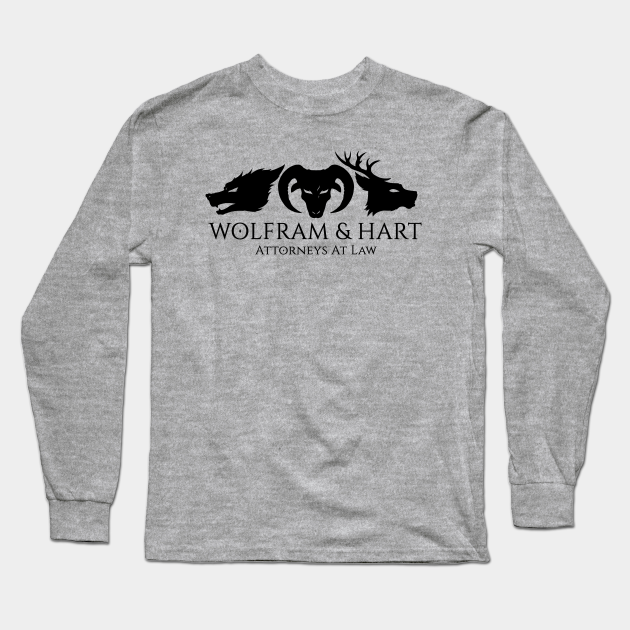 wolfram and hart t shirt